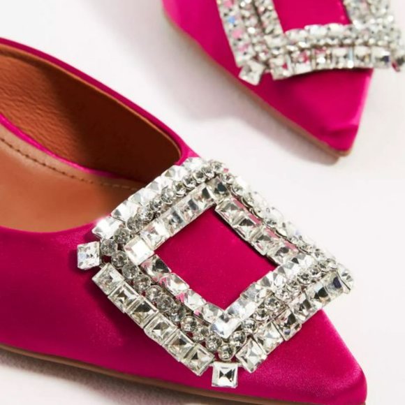 Bibi Lou Aoi Heels in Pink, Size US 6-6.5/EU 37 - Picture 7 of 9